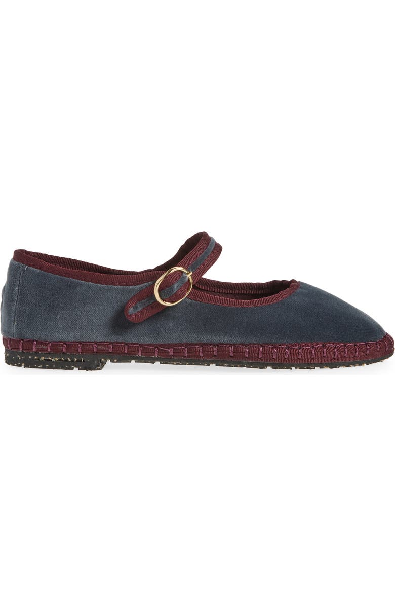 Flabelus Georgina Mary Jane Flat, Alternate, color, Gray