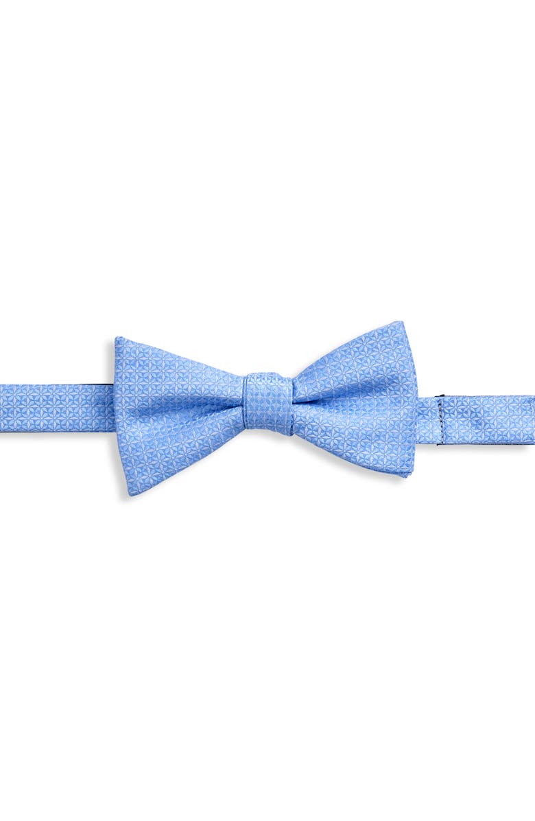 Synrgy by DXL Big & Tall Geometric Bow Tie, Main, color, Blue