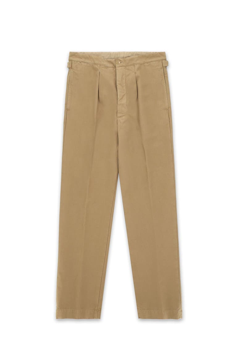 Oklahoma Cotton Trousers, Main, color, Beige