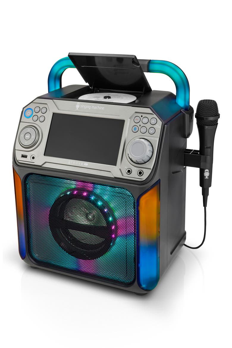Groove Cube Cube XL Karaoke Player, Alternate, color, BLACK