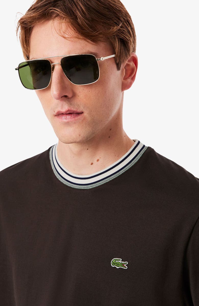 Lacoste Classic Fit T-Shirt, Alternate, color, Port 0