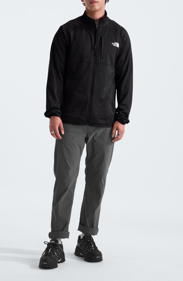 The North Face Canyonlands Full Zip Jacket, Alternate, color, Black