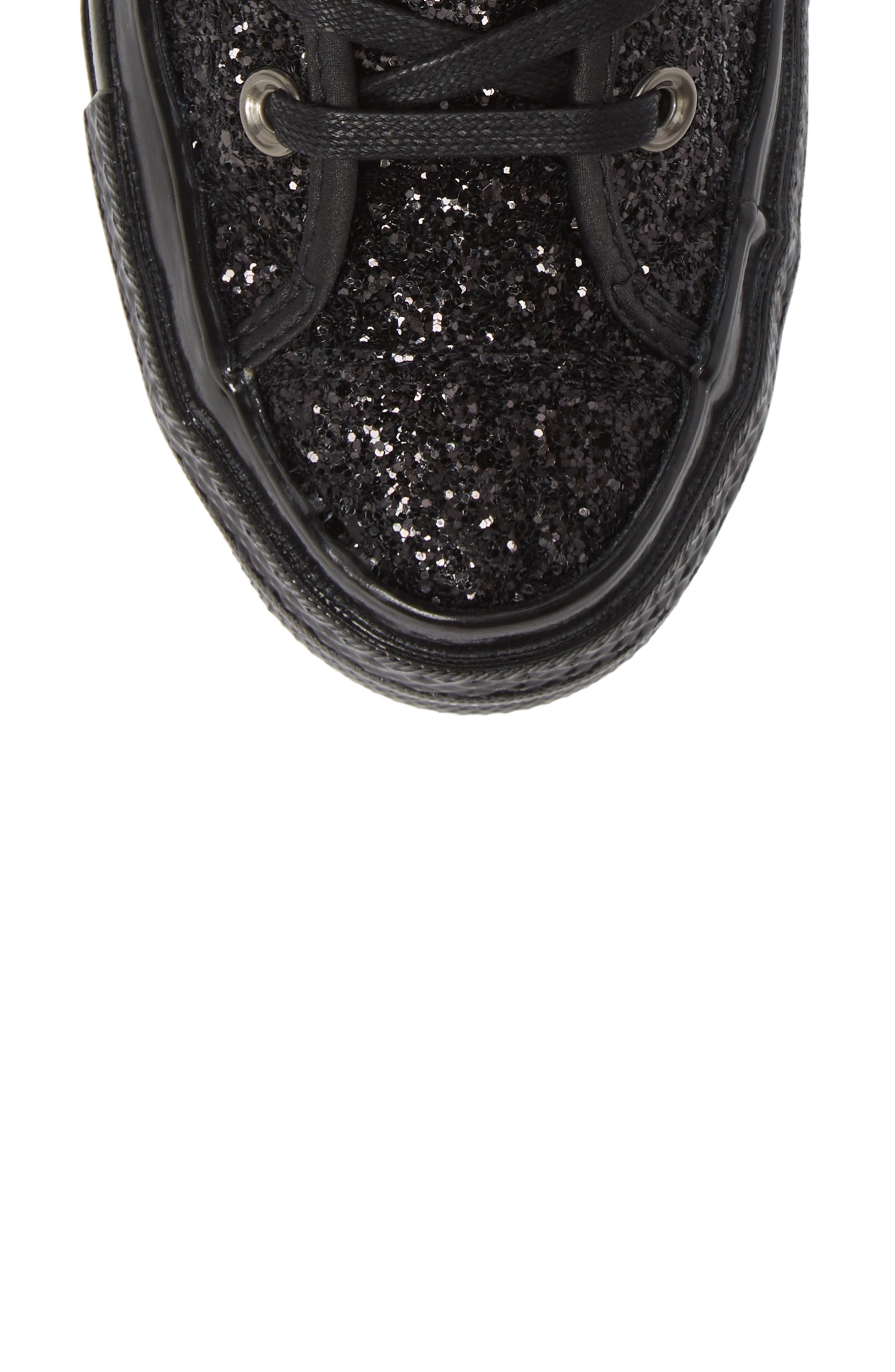 Converse Chuck Taylor<sup>®</sup> All Star<sup>®</sup> Glitter High Top Sneaker, Alternate, color, 