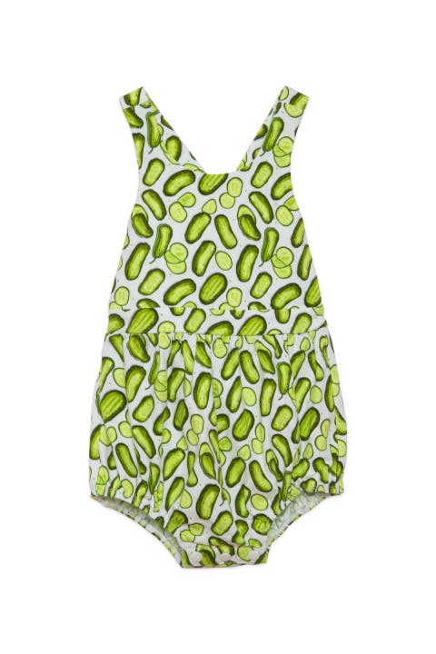 Cross Back Bubble Romper