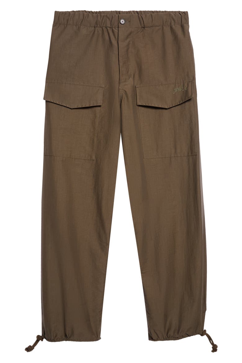 Parachute Track Pants, Alternate, color, MILITARY GREEN