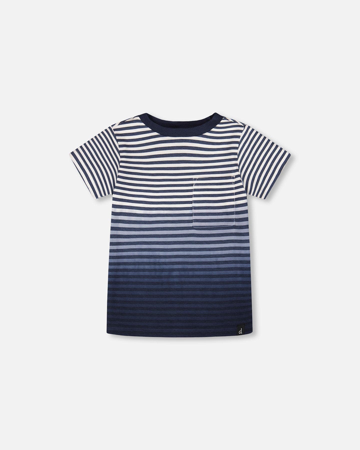 selected Striped Gradient Blue