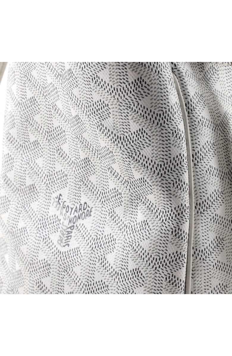 Pre-Owned Goyard Rouette Bag Coated Canvas PM, Alternate, color, White