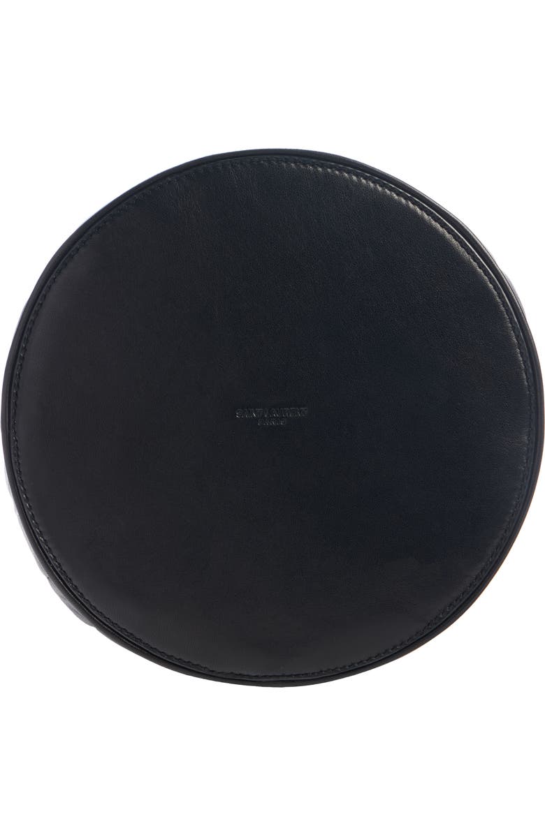 Saint Laurent Medium Quilted Leather Bucket Bag, Alternate, color,