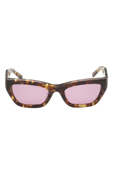 52mm Cat Eye Sunglasses