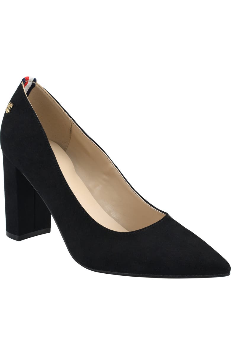 Tommy Hilfiger Abilene Pump, Main, color, Black