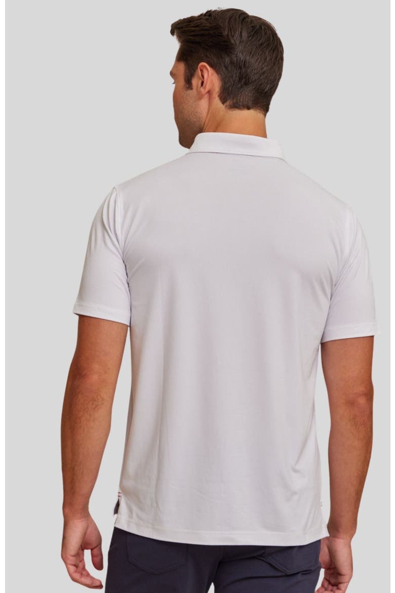 The Voyager Short Sleeve Polo, Alternate, color, White