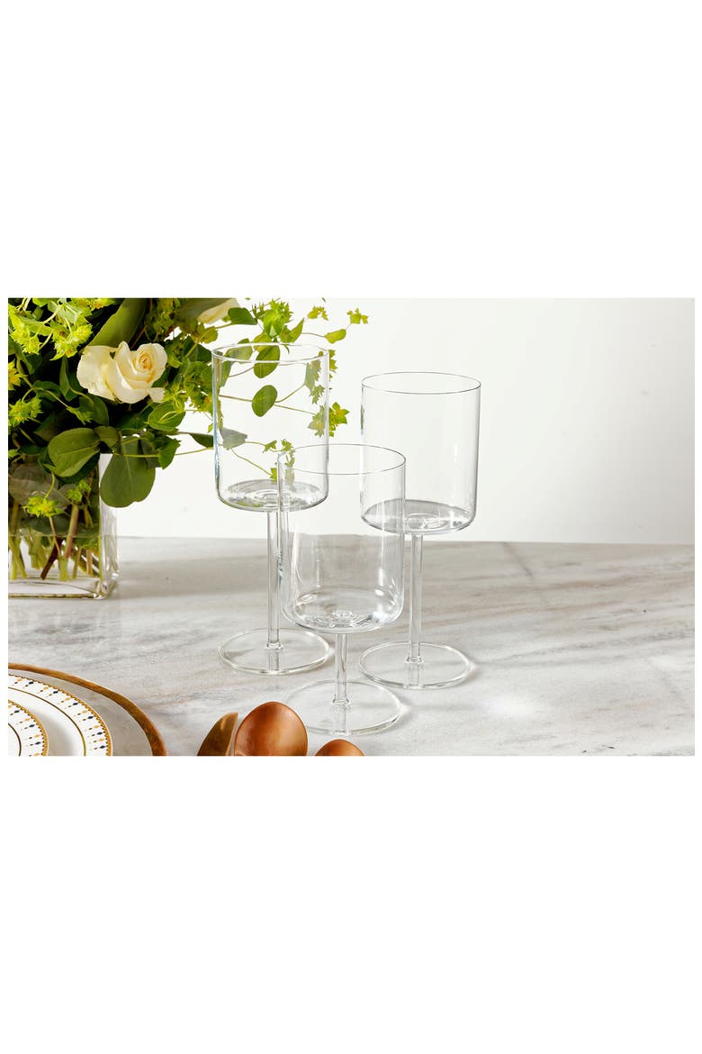 Schott Zwiesel Tritan Modo Set of 4 Water Glasses, Alternate, color, CLEAR