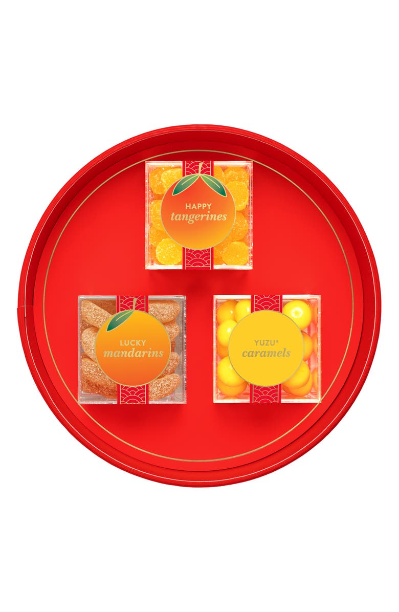 sugarfina Good Fortune 3-Piece Candy Bento Box Set of 2, Alternate, color, 