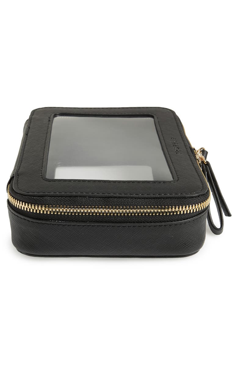 Truffle Clarity Jetset Cosmetics Case, Alternate, color, 