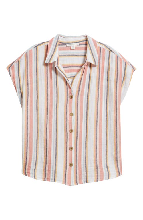 Beachlunchlounge Gem Stripe Shirt In Multi