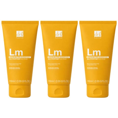 Lemon Superfood All-Purpose Body Butter 100ml | 3-Pack