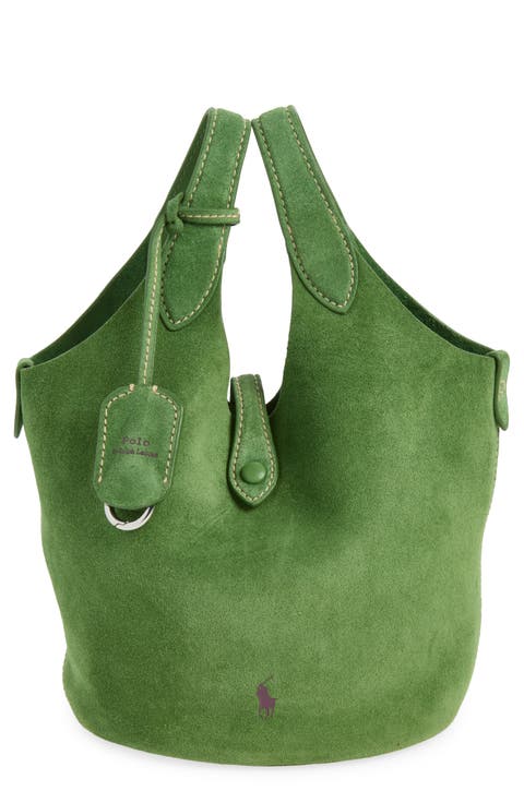 Mini Suede Leather Crossbody Bag