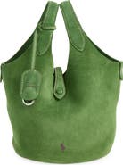 Polo Ralph Lauren Mini Suede Leather Crossbody Bag