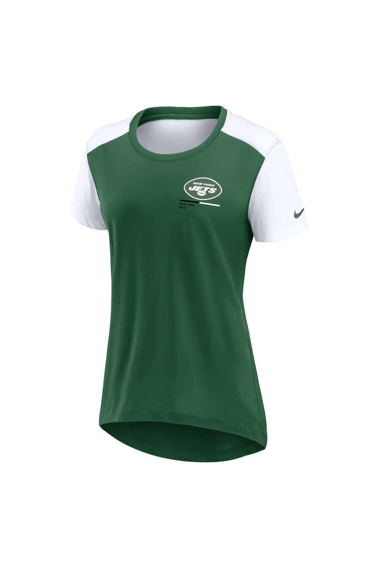 Women's Nike  Green New York Jets Performance Fashion T-Shirt, Alternate, color, Green