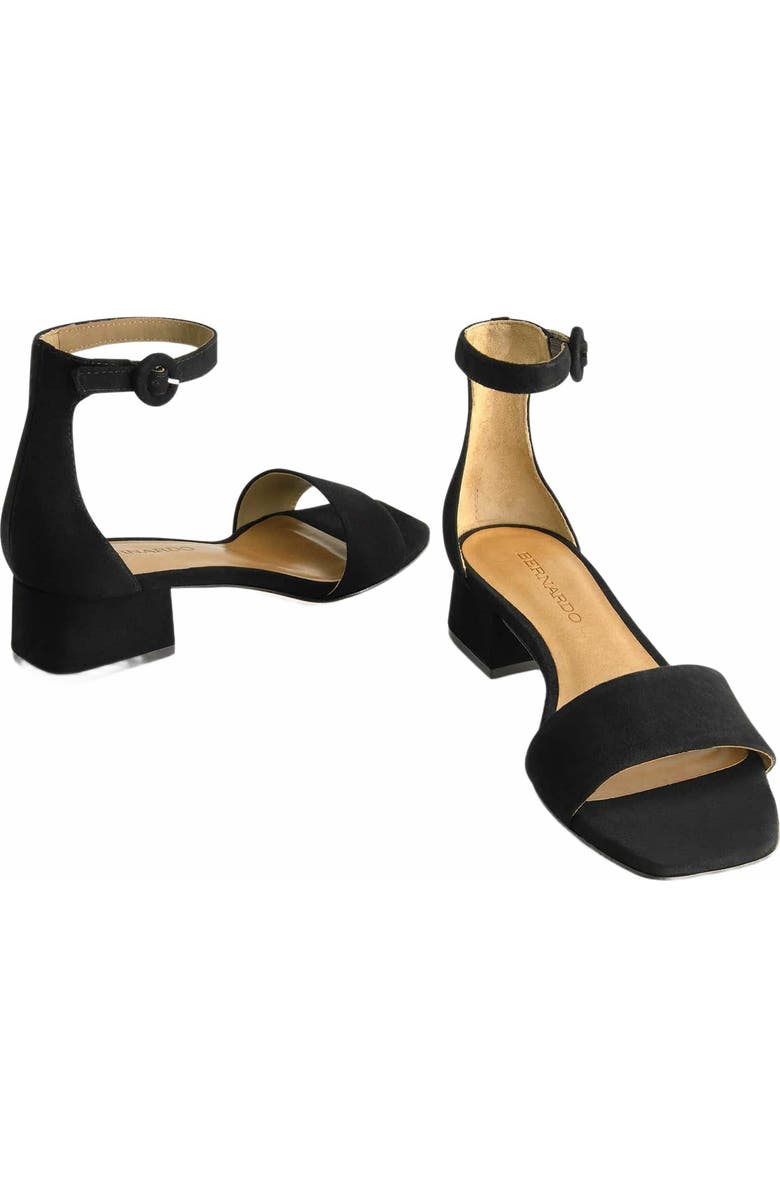 Bernardo Footwear Jalena Ankle Strap Sandal, Alternate, color, Black