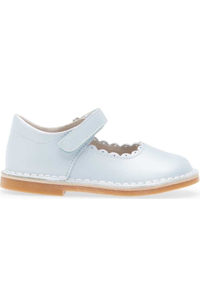 L'AMOUR Caitlin Scallop Mary Jane, Alternate, color, Pearl Blue