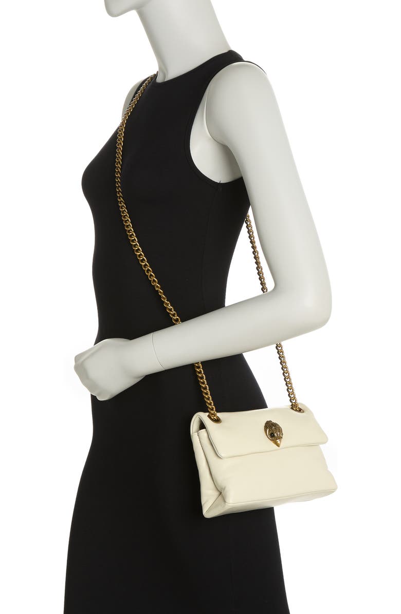 Kurt Geiger London Mini Kew Mini Leather Bag, Alternate, color, Natural