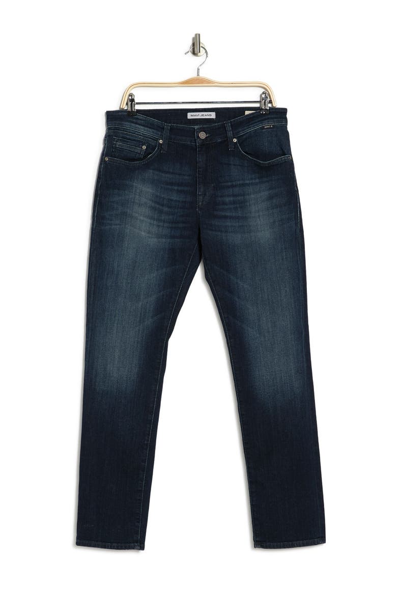 Marcus Brooklyn Slim Straight Leg Jeans - Inseam 30"-34", Alternate, color, DARK TONAL BROOKLYN
