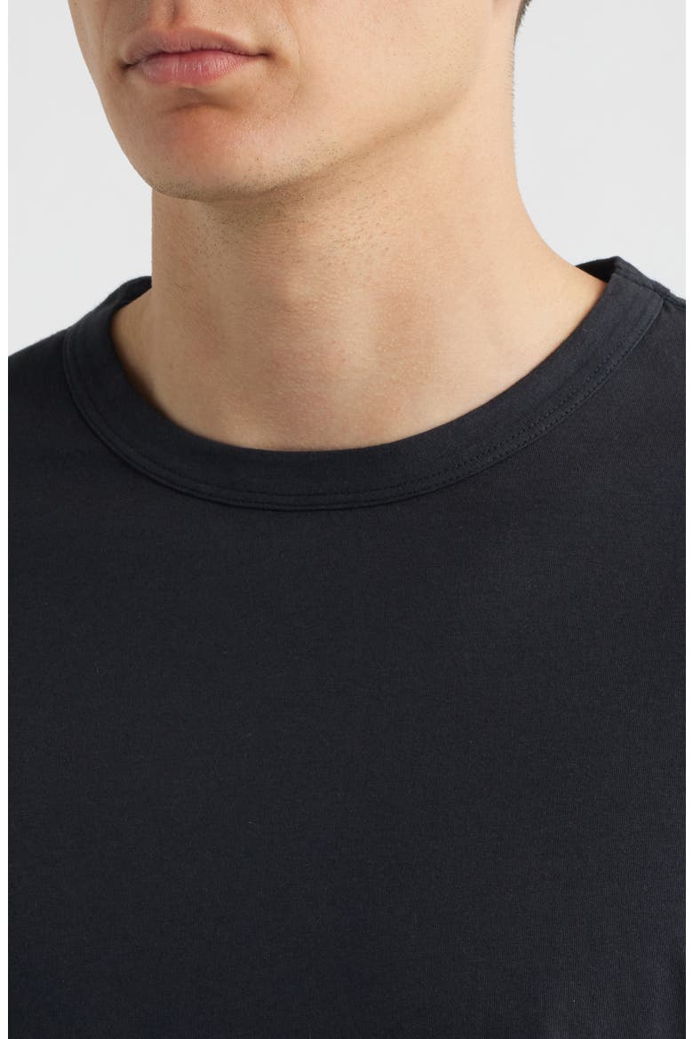 Shop Solid Organic Cotton T-Shirt, Alternate, color, JET BLACK
