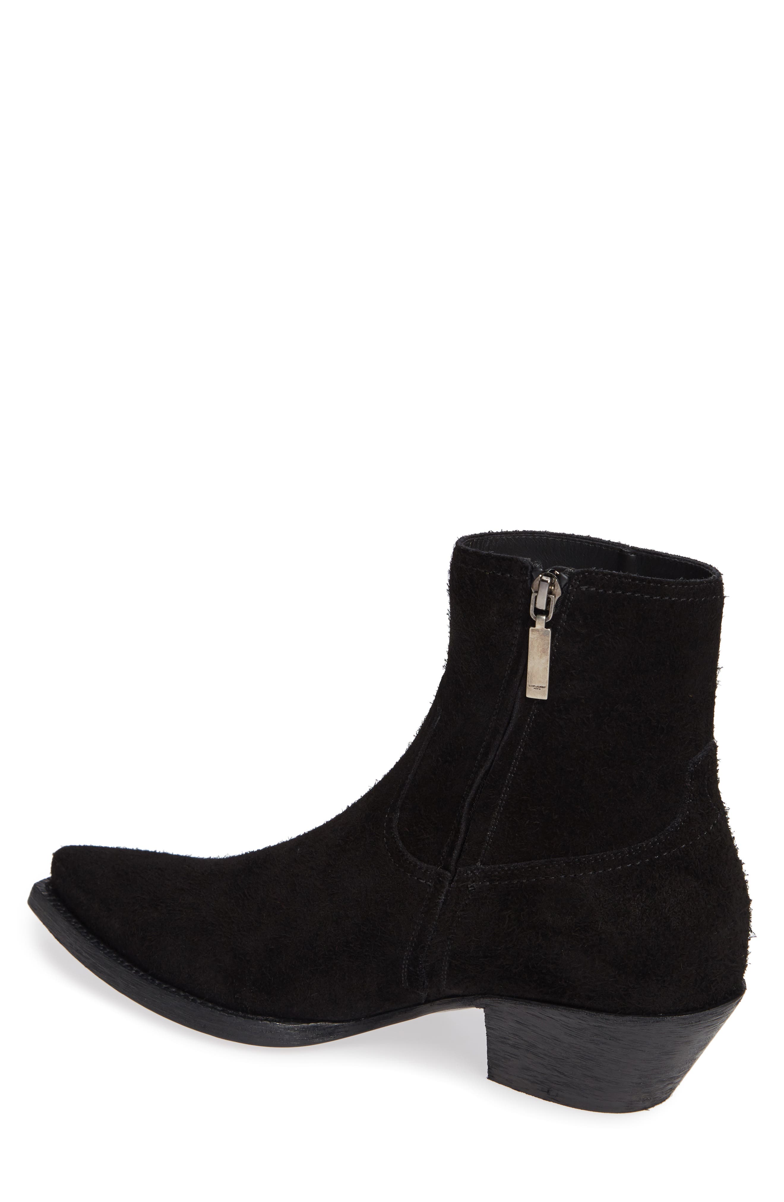 Saint Laurent Lukas 40 Zip Boot, Alternate, color, 