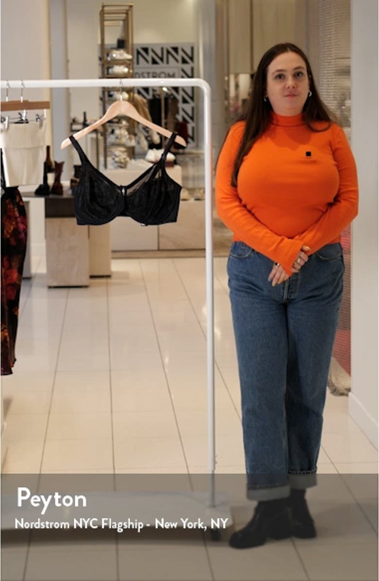 Luxe Lace Underwire Bra, sales video thumbnail