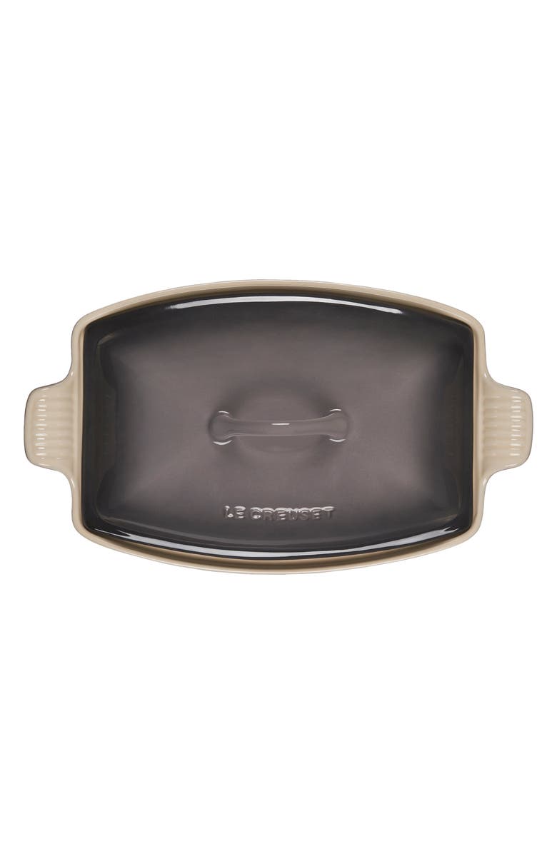 Le Creuset Heritage Stoneware Deep Covered Baker, Alternate, color, Oyster
