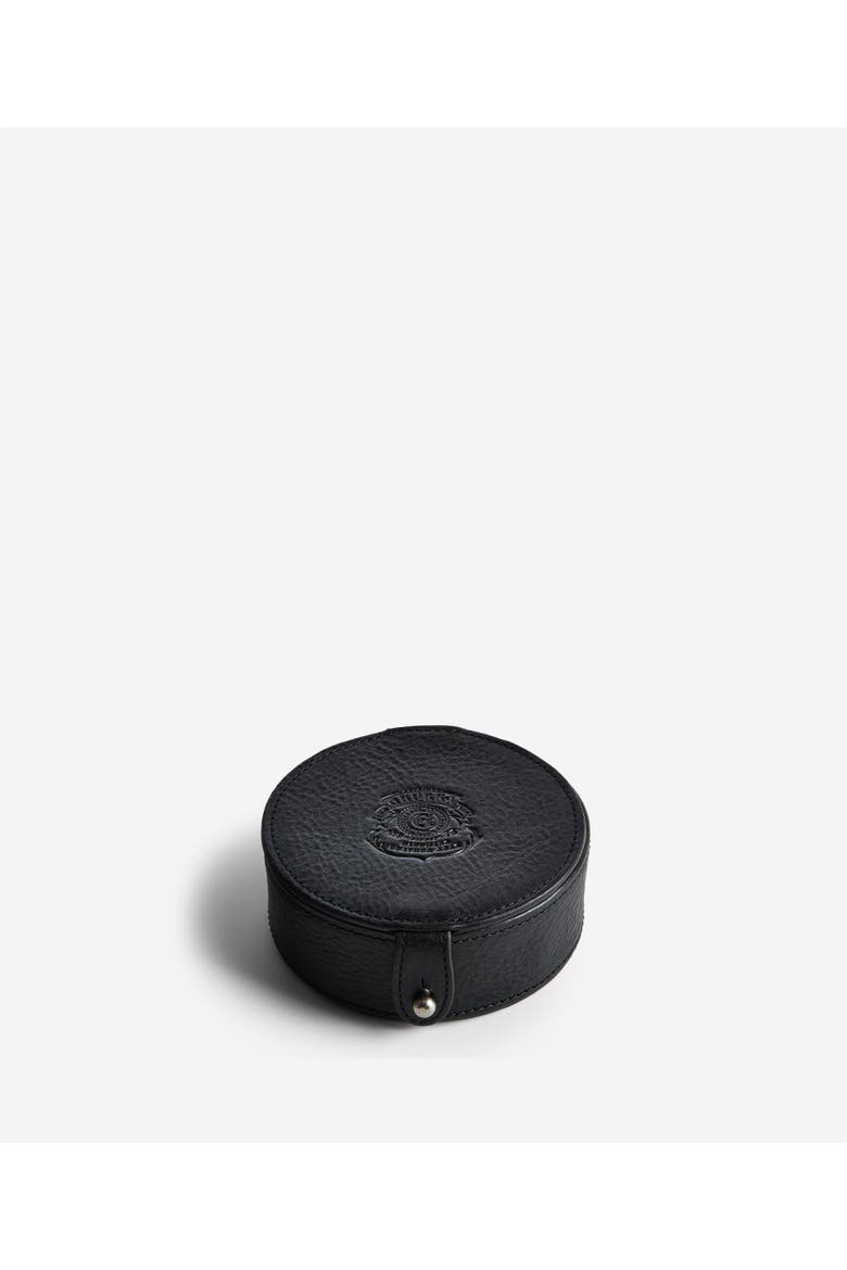 Coaster Set No. 247, Main, color, Vintage Black Leather