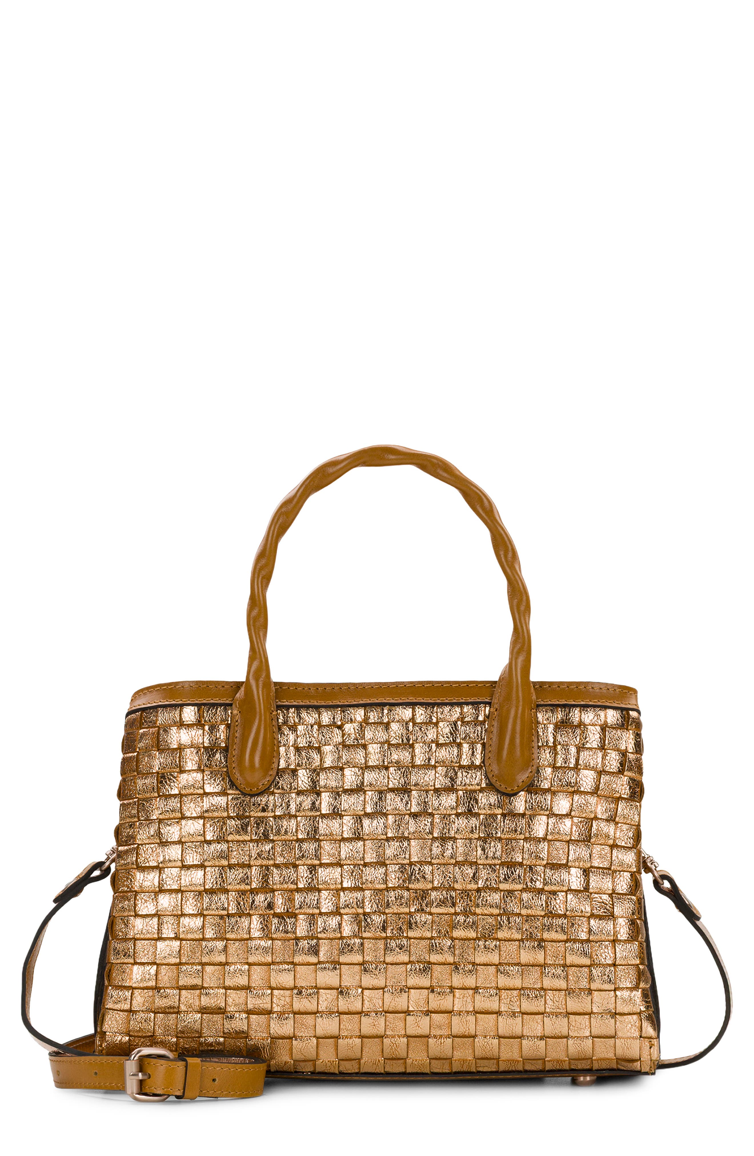 Genovese Woven Leather Tote