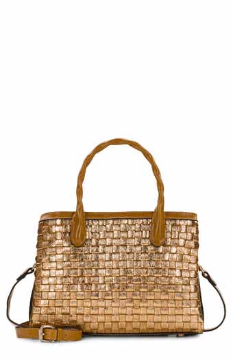 Genovese Woven Leather Tote