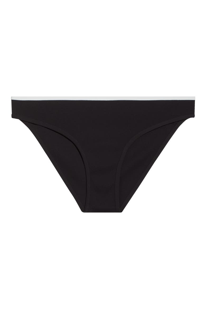 Mirage Fusion Hipster Bikini Bottoms, Alternate, color, BLACK