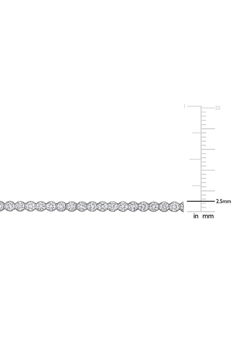 3 CTW Lab-Grown Diamond Tennis Bracelet 14k, Alternate, color, White Gold