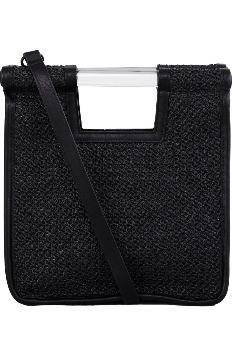 Béis The Naturals Raffia Crossbody Bag, Main, color,