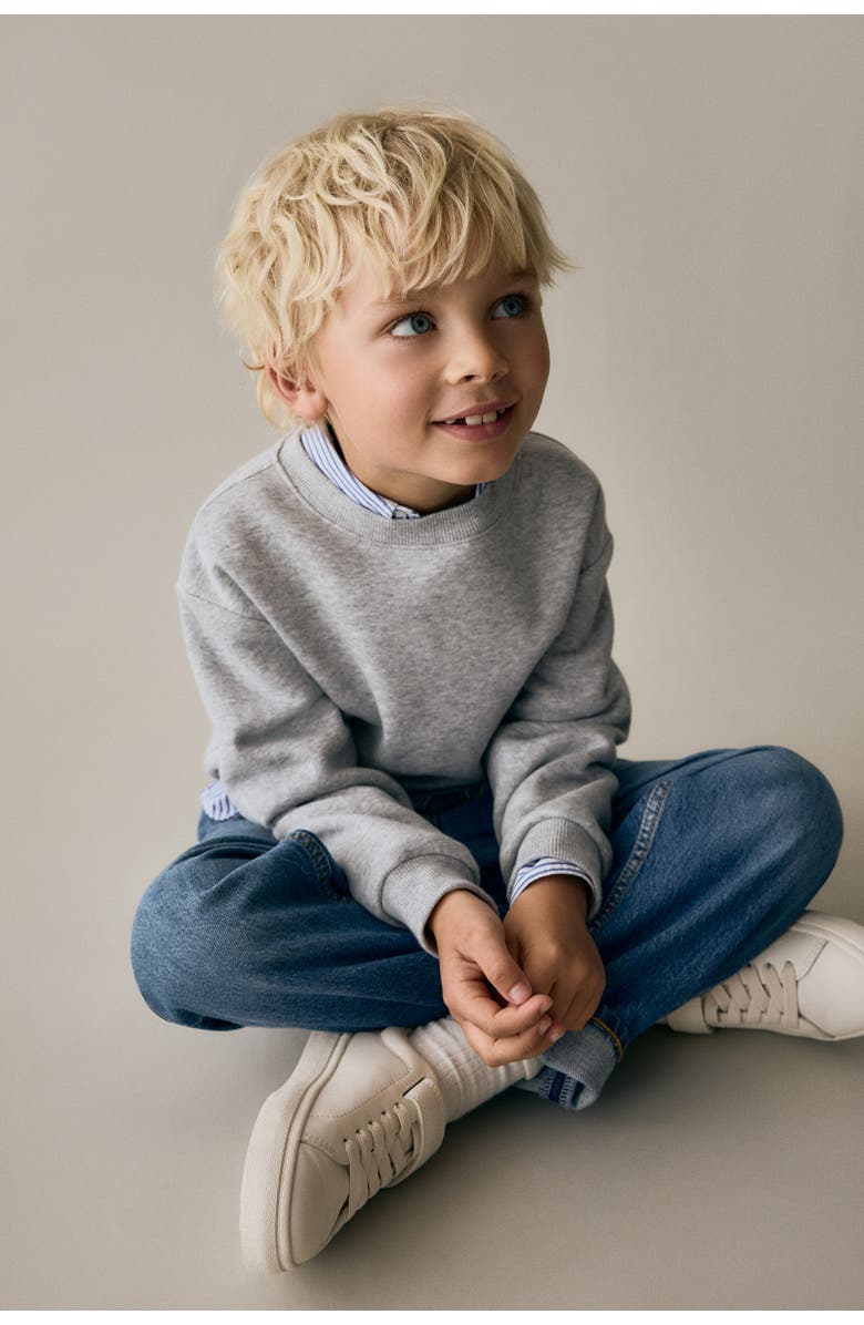 H&M Loose fit jeans, Alternate, color, Denim Blue