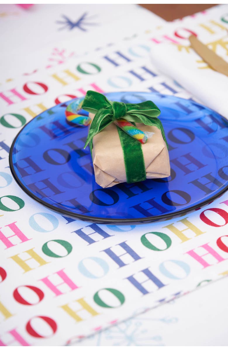 carol & frank Boho Snowflakes 100% Cotton Christmas Table Runner 14" x 72", Alternate, color, Red