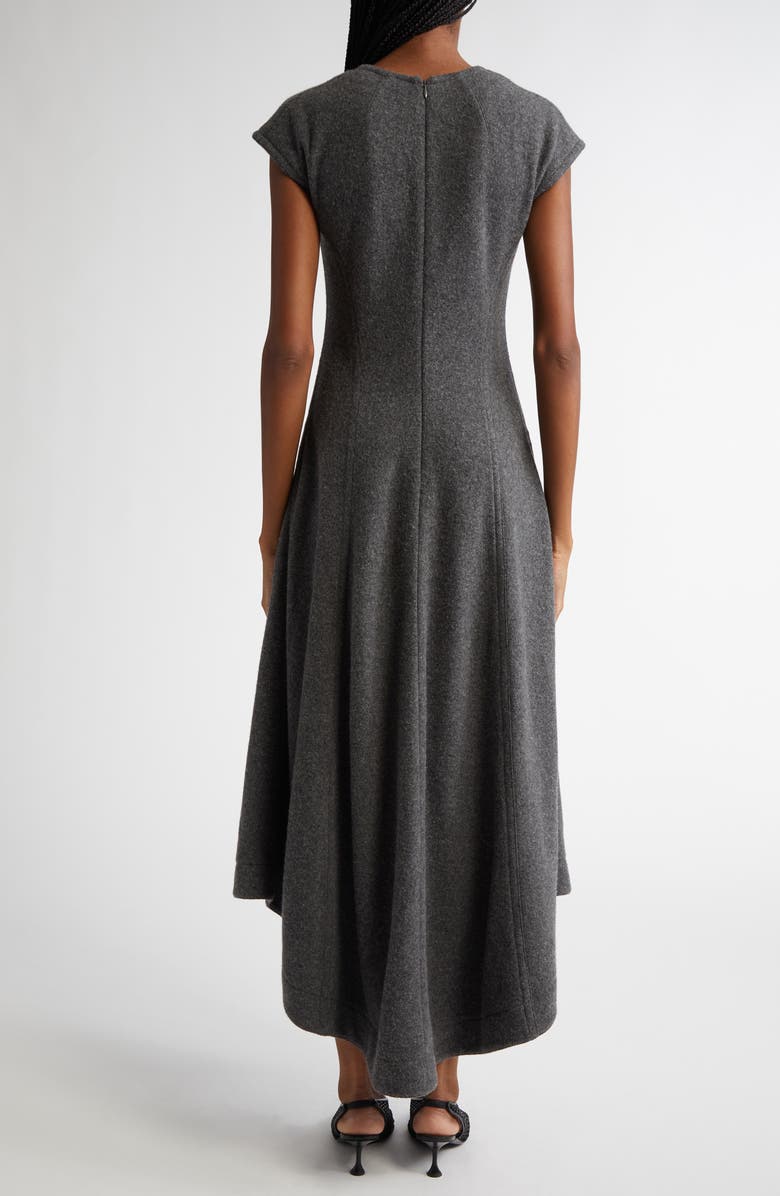 Proenza Schouler Delilah Mélange Heavyweight Jersey Midi Dress, Alternate, color, 