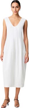 Another Tomorrow Seamed Dress