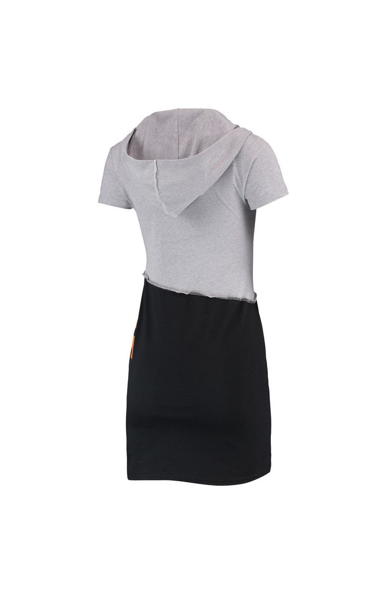 REFRIED APPAREL Women's Refried Apparel Heathered Gray/Black San Francisco Giants Hoodie Dress, Alternate, color, Gray