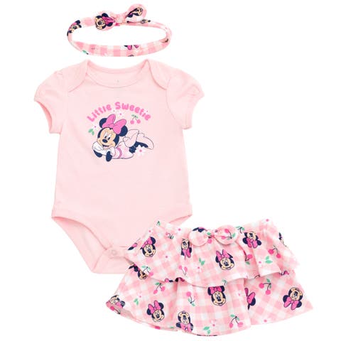 Minnie Mouse Bodysuit and Skirt Set