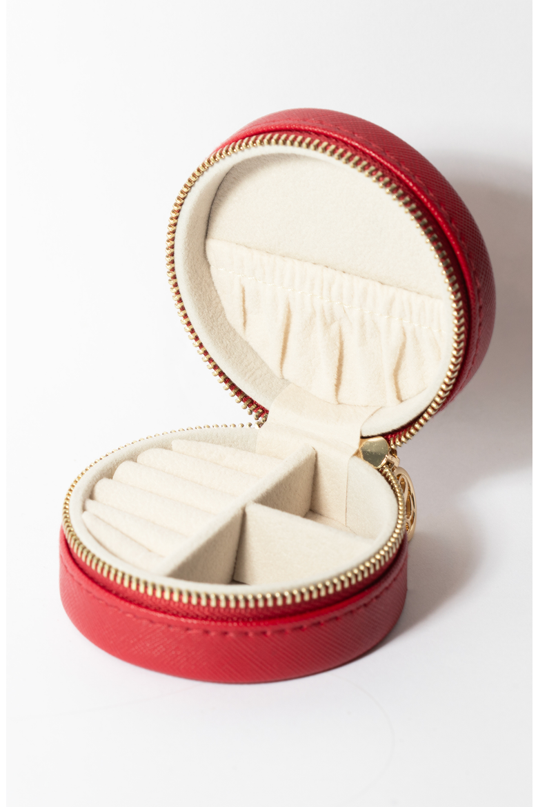 Valentine Jewellery Travel Box, Alternate, color, Red