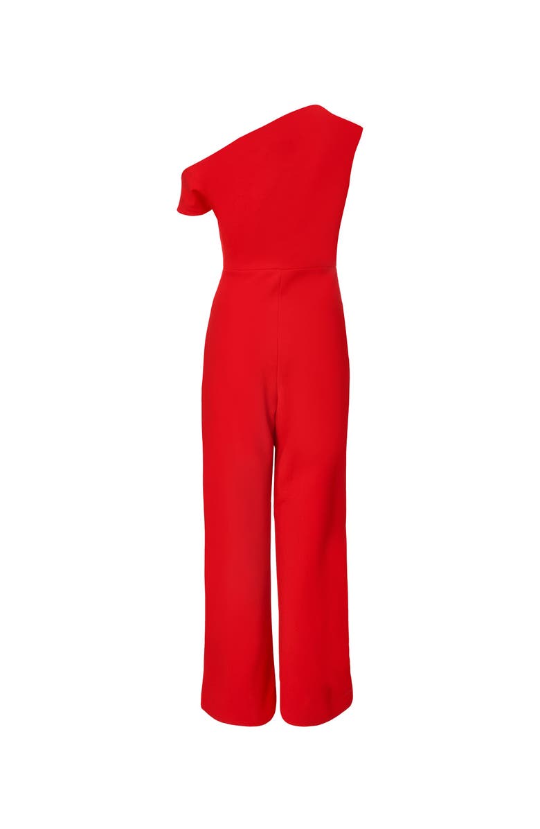 QUIZ Scuba Crepe Cap Sleeve Jumpsuit, Alternate, color, 