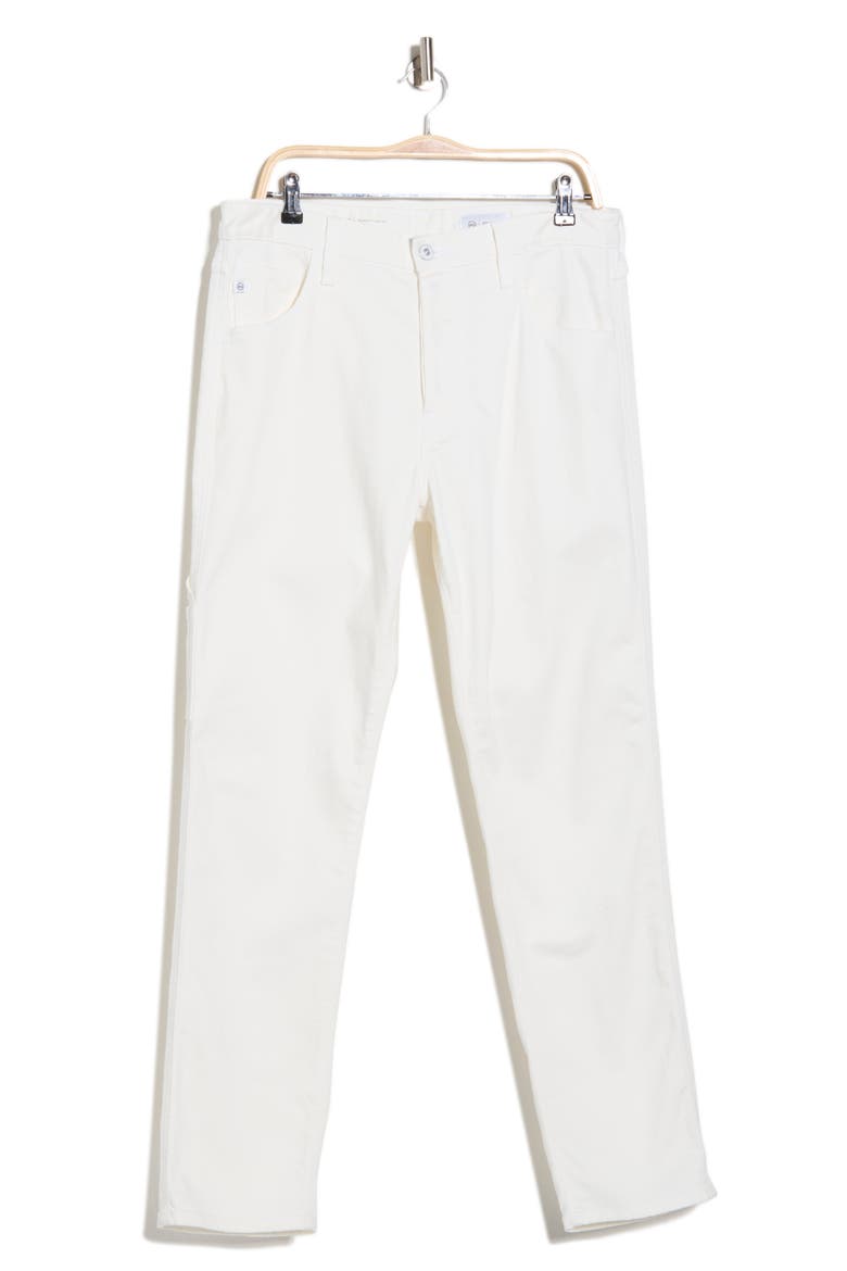 Wells Carpenter Slim Leg Jeans, Alternate, color, WHITE