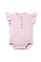 selected Pink / White Stripe