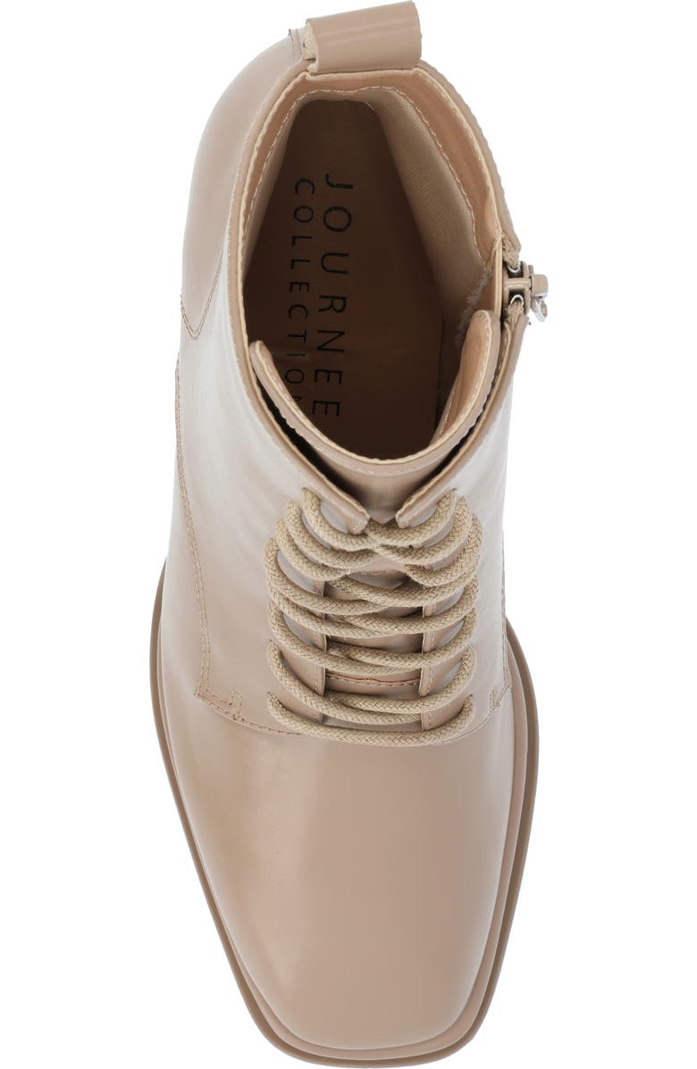 Journee Collection Kalandi Bootie, Alternate, color, Taupe