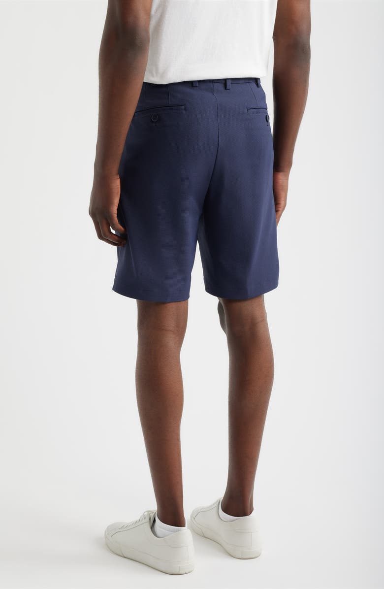 Peter Millar Salem Houndstooth Performance Shorts, Alternate, color, Navy