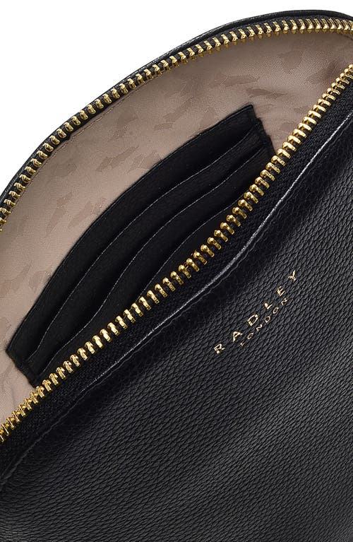 Radley London Chelsea Mini Leather Crossbody Bag In Black